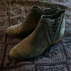 Vince Camuto- 7.5 Dark Grey Ankle Boots